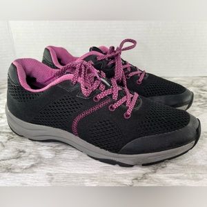 Vionic Emerald Women’s US 8.5 Shoes Black Active Walking Athletic Arc Support